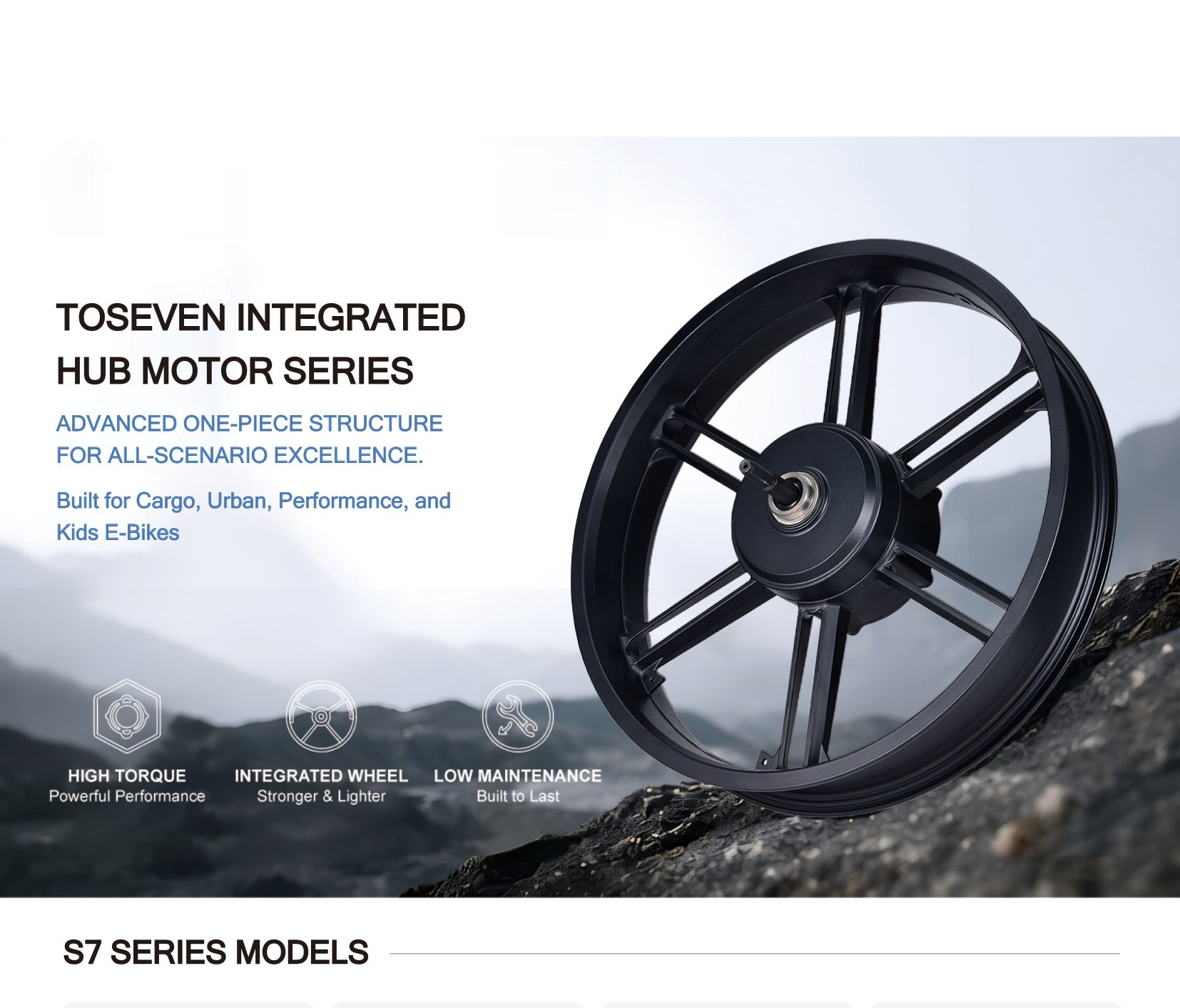 TOSEVEN Integrated Hub Motor Series — S7 (Page 15)