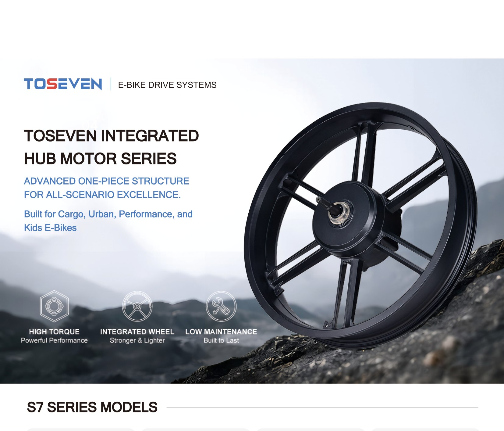 TOSEVEN Integrated Hub Motor Series — S7 (Page 15)